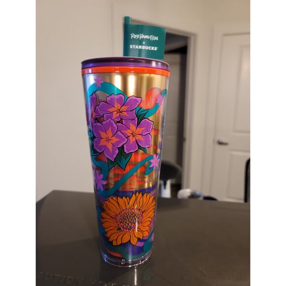 Starbucks Texas Wildflower Tumbler with Straw
